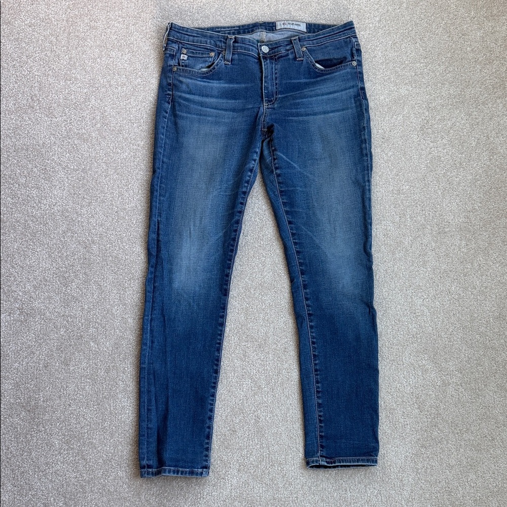 AG Adriano Goldschmied Dark Blue Skinny Jeans